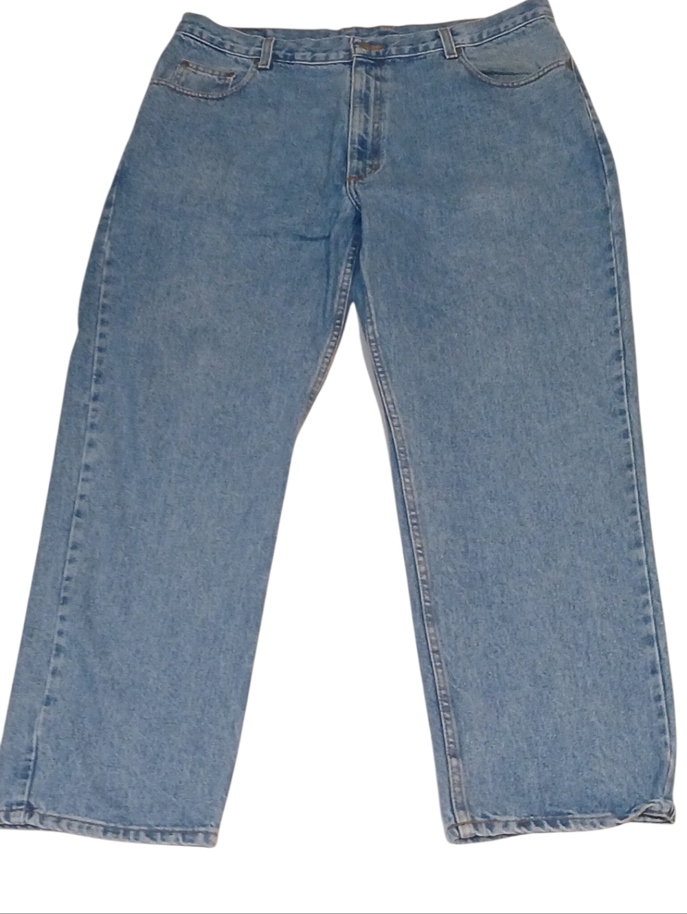 Members Mark -Vintage Men's Jeans  Blue Denim Heavy Duty 5-Pocket 40 X 30 - Picture 2 of 10